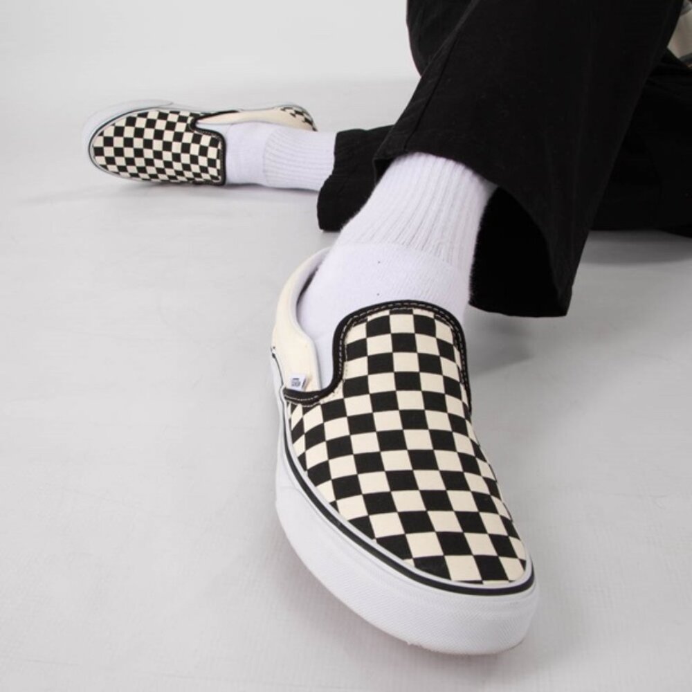 Vans Checkerboard Slip-On Skate Shoe